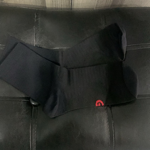 New PA Plus Black Ankle Compression Socks 2 Pairs Large-XL In Package - Picture 3 of 7